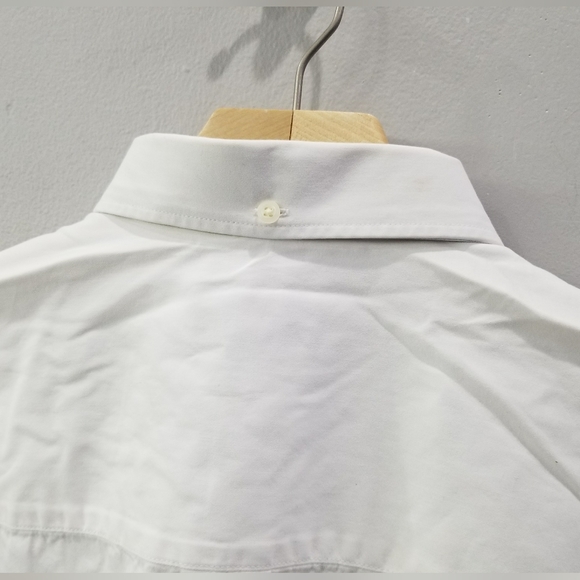 Cutter & Buck Volkswagen White Work Button Shirt Long Sleeve Cotton Mens Medium - Picture 8 of 8